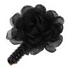 Phone Cord Hair Tie with Chiffon Flowers Lightweight Versatile Elastic Hair Rope for