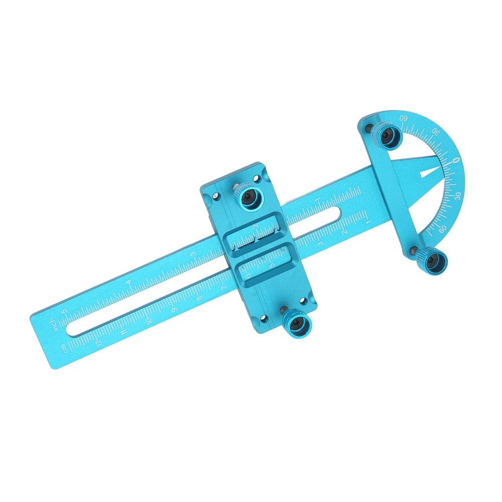 Aluminium Alloy Shock Absorber Synchronizer Ruler for SCX10/CC01 For RC Car