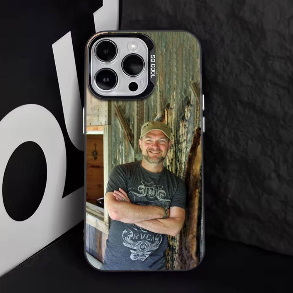 Les Stroud Phone Case For iPhone 17,16,15,14,13,12,11 Plus,Pro Max,XS,Colorful Silver Black Cover
