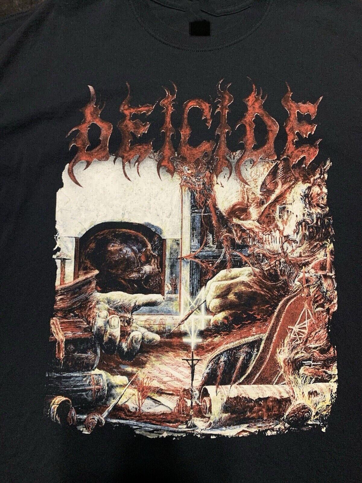 Deicide Overtures Of Blasphemy 2019 Tour Shirt Size S To 4XL 2side PP1495 XXXXL
