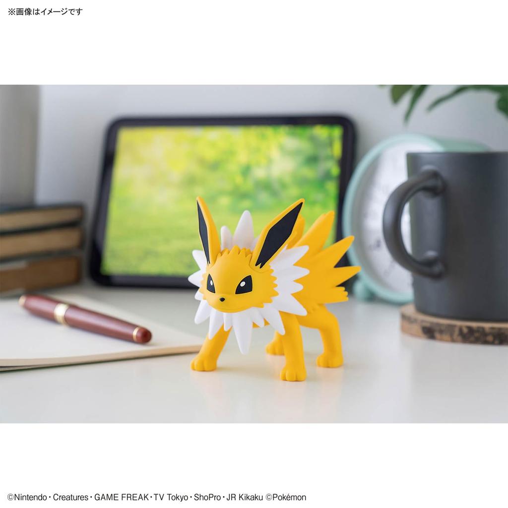 BANDAI SPIRITS Pokemon Plastic Model Collection 26 Jolteon Plastic Model Kit Quick!! Pre-colored