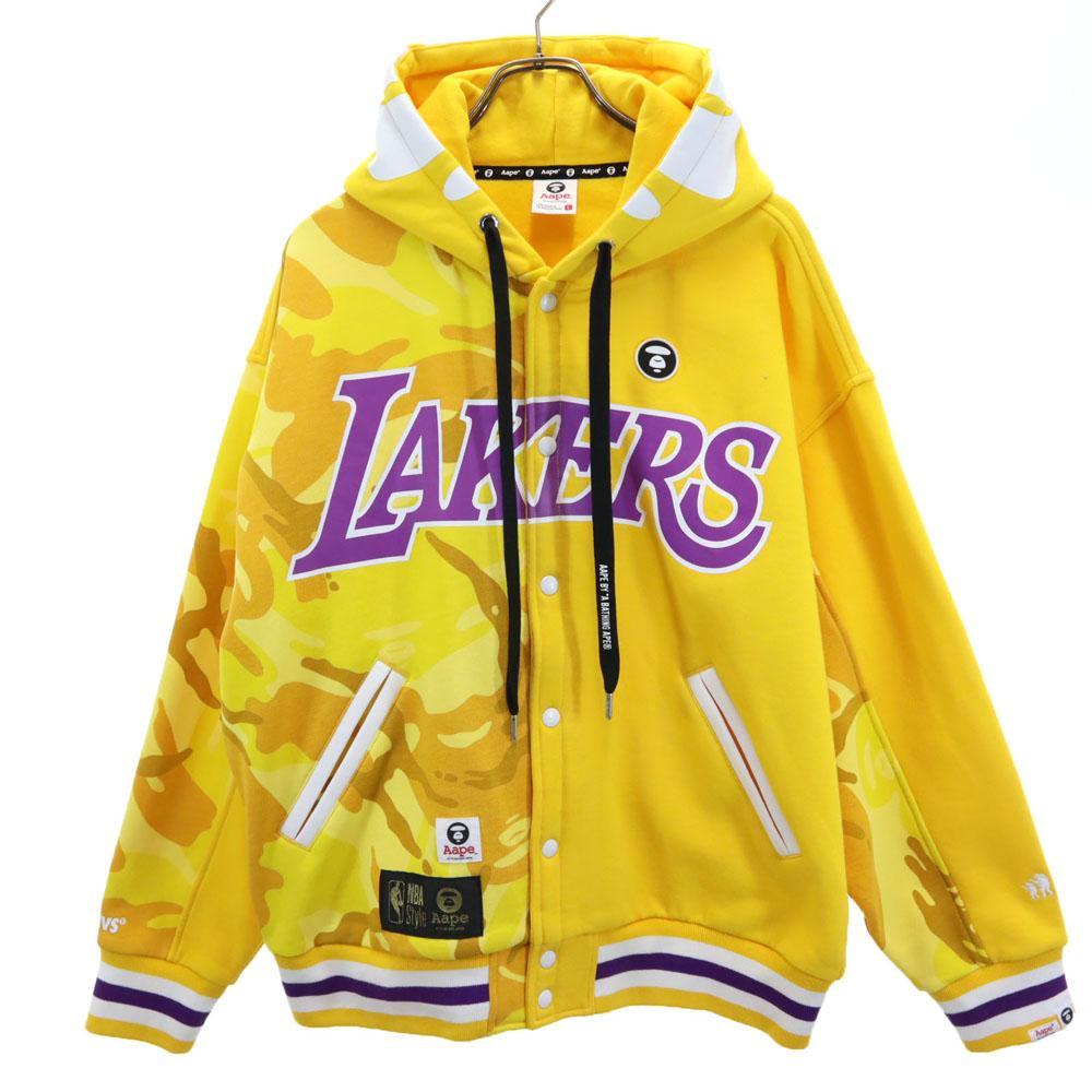 

AAPE NBA Lakers collaboration Long sleeve Sweatshirts Men s Used