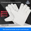 Double-Layer Canvas 24-Thread Heavy-Duty Work Gloves for Welders and Construction Workers