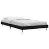 VidaXL Bed Frames Black 90x200 Cm Engineered Wood 832270