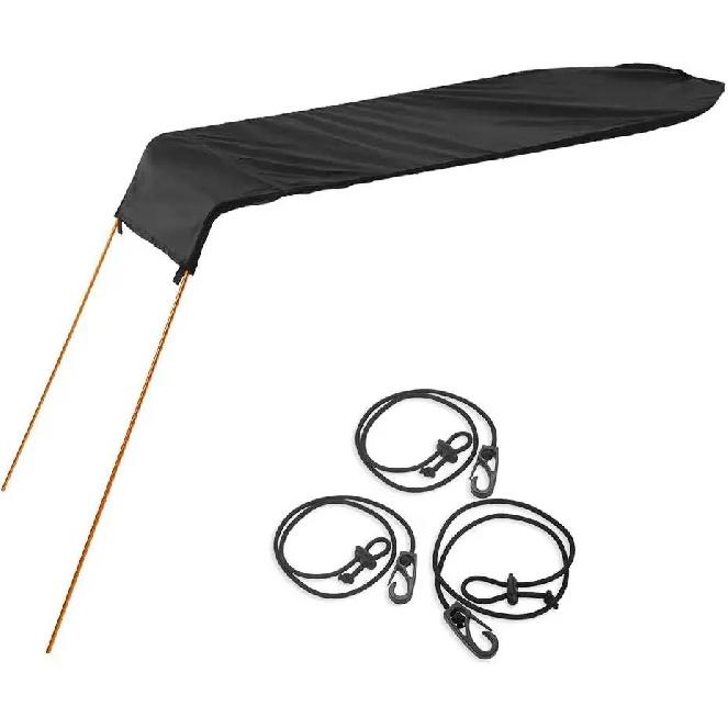 Kayak Sun Shade Awning Tent Inflatable Boat Canopy Sunscreen Rain ProtectorDetachable Drifting Shelter Sun Shade