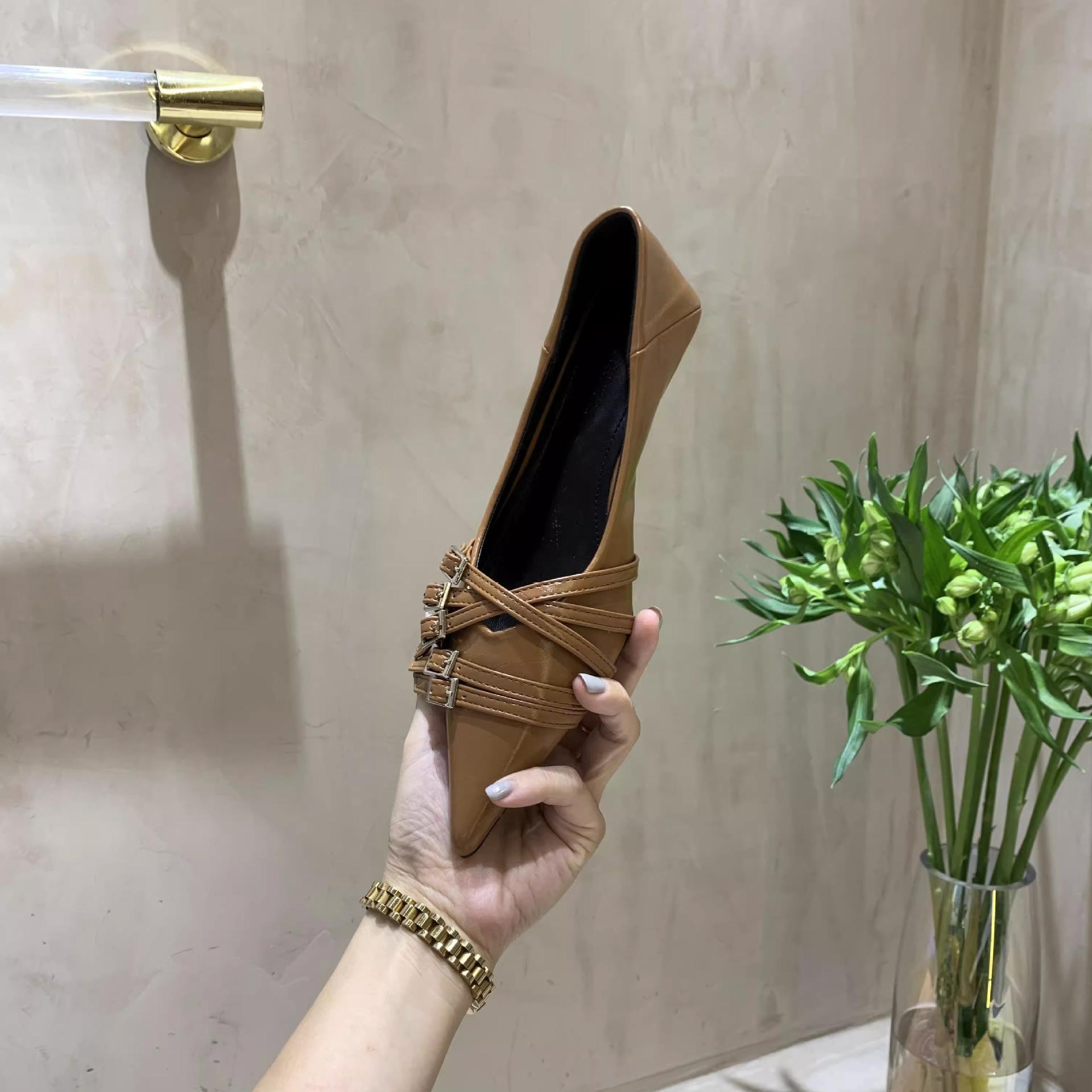 

Женские туфли-лодочки на каблуке-рюмочке, классические туфли на низком каблуке, туфли-лодочки с закрытым острым носком, офисные туфли-лодочки на каблуке для женщин, удобная обувь для ходьбы 41