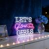 LED Neon Sign Night Light Lip Light Wall Decoration Christmas Wedding