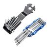 Professional Foldable Screwdriver Kit Various Size Ergonomic Hand Tool Hex Key For Machinery And Electronics
