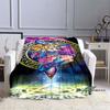 YuGiOh Anime  Cartoon Blanket  Ideal for Home Bedroom Sofa Office Hiking and Napping A Perfect Holiday Gift
