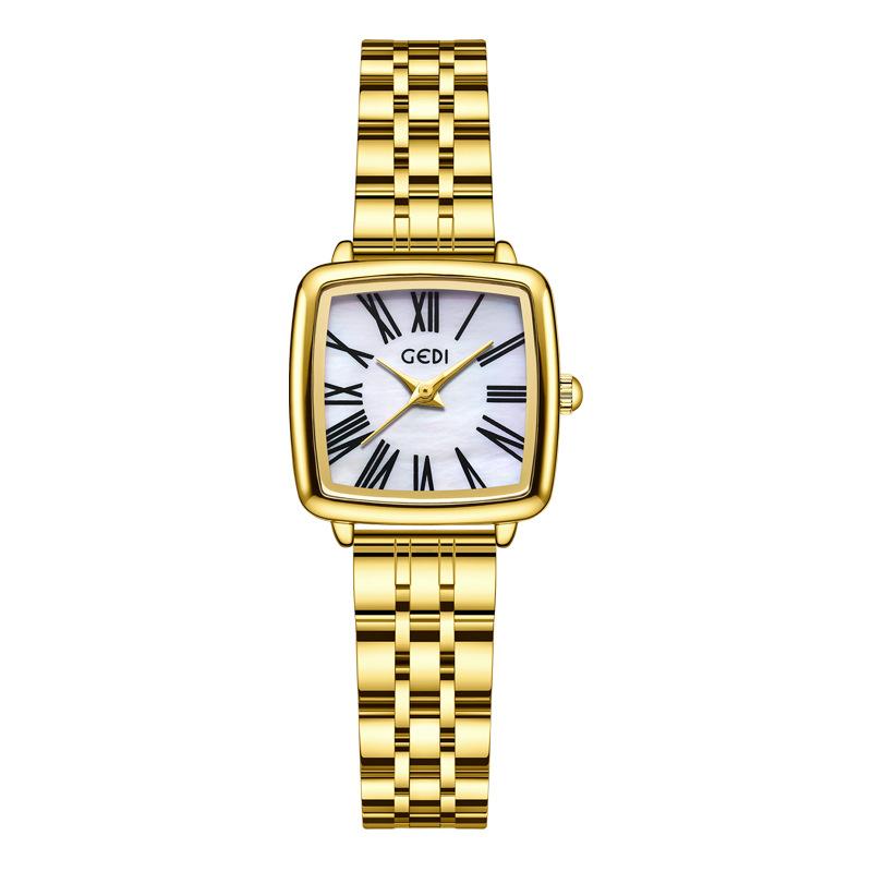 Light Luxury Fritillary Women S Watch Niche High-End Watch Women S Waterproof Steel Belt Quartz Watch