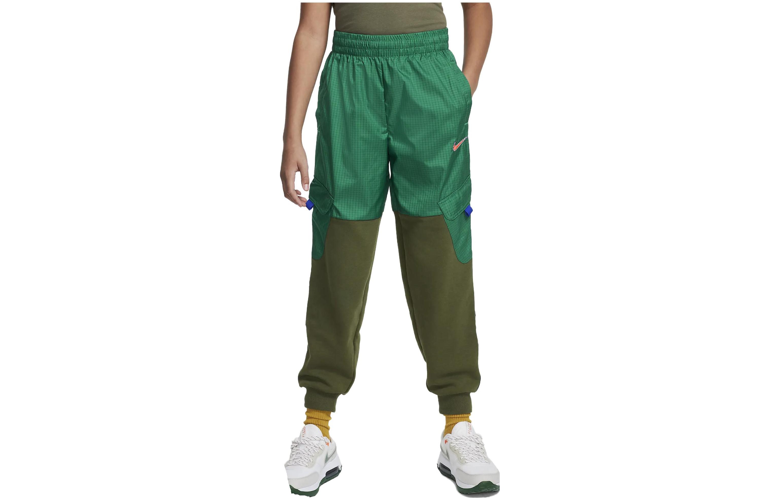 Kids Nike Knitted Sweatpants Original Stone Green DQ8741-365 XL