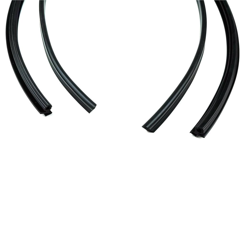 BSR534-2 Sunroof Rubber Seal Gasket Set Front Rear 1087820098 for Mercedes W123 S123 C123 W126 W108 W109 W110 W112 W114 W115