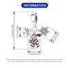 Christmas Party Copper Snowman Snowflake Charms Pendants Fit Diy Bracelet Necklace Women Jewelry Gifts For Friends