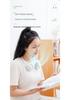 Portable USB Neck Fan: Silent, Leafless, Foldable, Mini Pocket Device for Outdoor Use