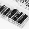 Assorted Miniature Screw Kit, 18 Types, M1.2, M1.4, M2.0, for Glasses and Watches, Includes Storage Case