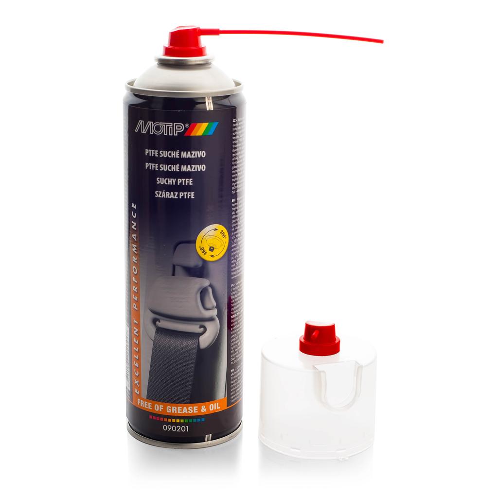 Suchy Smar Ptfe Spray Do Prowadnic Teflon W Sprayu 0,5L