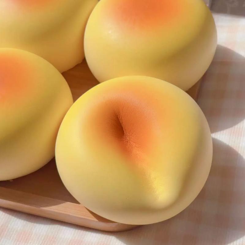 Slow Rise Squishy Simulated Milk Bread Toy for Anxiety and Stress Relief