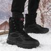 New High-top Military Boots Men's Special Forces Combat Boots Outdoor Hiking and Velvet Warm Snow Boots