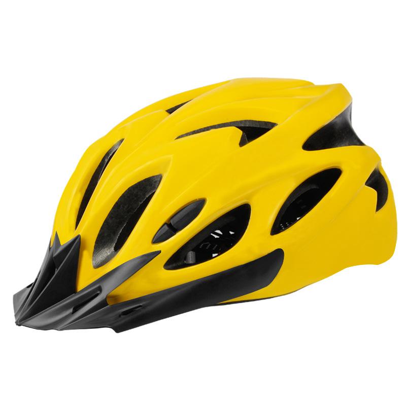 Bicycle Helmet One-piece Cycling Helmet Mountain Bike Road Bike Gear for Men and Women Hard Hat Accessories