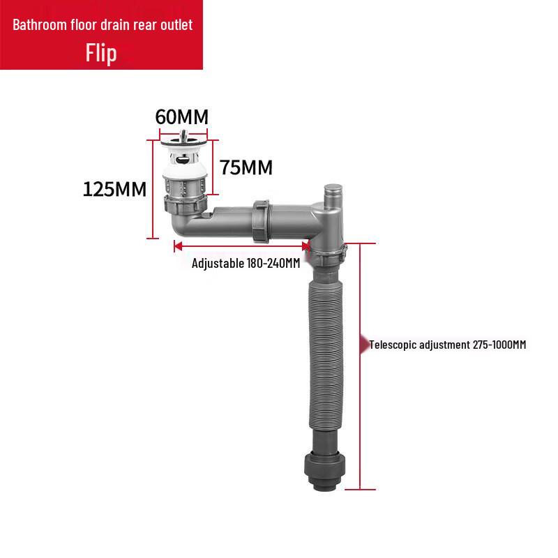 SIOYIE Stainless Steel Basin Drain Kit