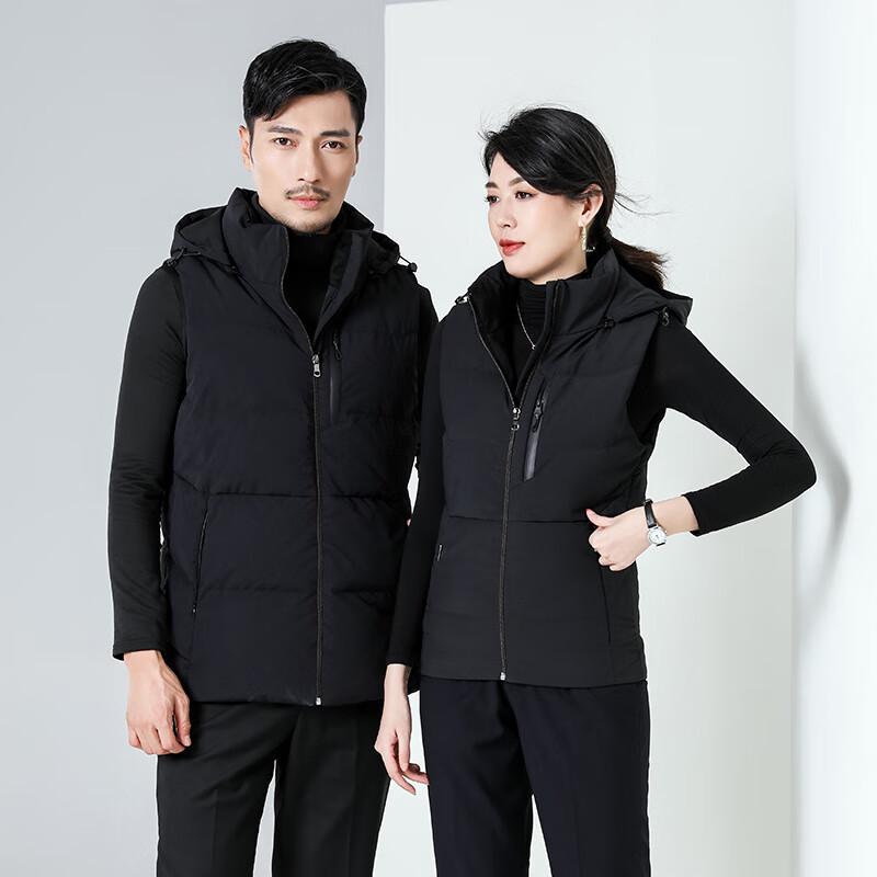 

Unisex Hooded Down Vest S