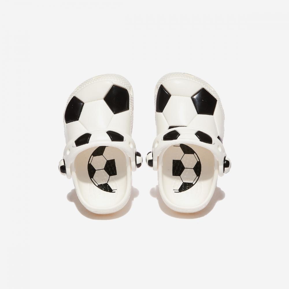 Crocs Классический футбольный мяч Clog Toddler Crs210023 Белый Черный 120 — фото 3