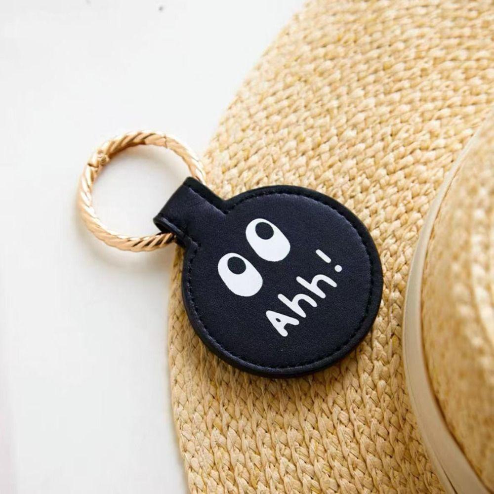 Anti-lost Pu Leather Flower Magnetic Hat Clip Wallet Buckle Glasses Storage Clip Hat Holder  Men