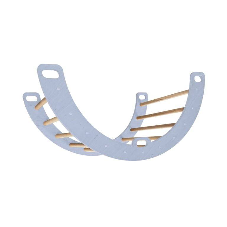 Wooden rocker Sweet blue