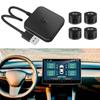 USB Android Car TPMS USB TMPS Internal External Sensor Android Navigation Alarm System Tire Pressure Monitoring System With 4 Sensors