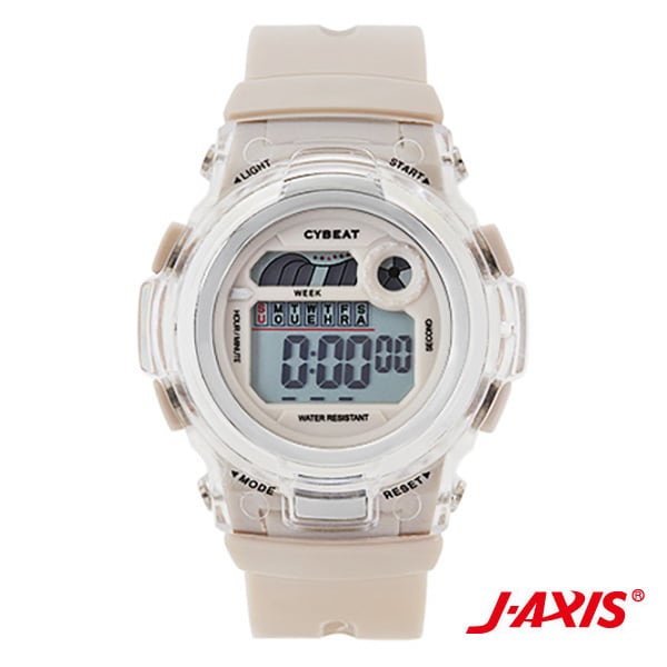

J-AXIS Unisex CF2C0009-GY (Digital Watch Cybeat 7 Color Light Sun Flame) Watch