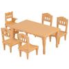 Sylvanian Families Furniture Dining Table Set Car-421 ST Mark Certified 3 Years Older Toy Dollhouse EPOCH