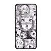 Custodia per Telefono per Samsung Galaxy S25 S24 S23 iPhone 16 15 Xiaomi Redmi Note 14 13 12 11 Pro Max OPPO Moto Huawei Sfondo Waifu Sugoi Ahegao Ragazza Cover