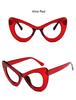 Reading Eyewear Female Male Big Ladies Presbyopic Transparent Clear Gents Screen Eye-Catching Yellow Filter Stylish Leoaprd Eye Cat's Feline