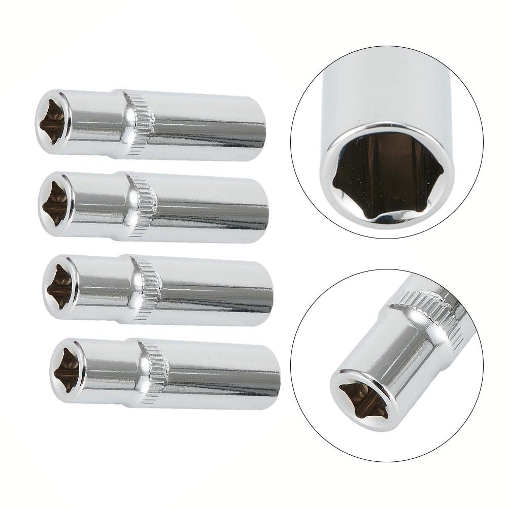 Chrome Plated Finish Deep Sockets Drivers Deep Sockets