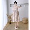 Pregnant Women's Polka Dot Summer Dress - Loose, Plus Size, Slimming Skirt for 2024