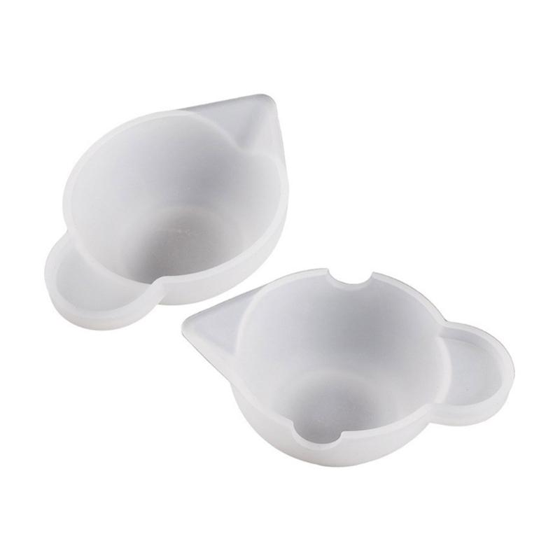 Epoxy Resin Mixing Cup Mold Jewelry Making Molds Silicone Measuring Cups Mold Handmade Craft DIY Mould Accessories