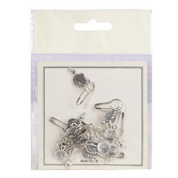 Numeric Metal Crochet Markers For Efficient Knitting Weave Counting