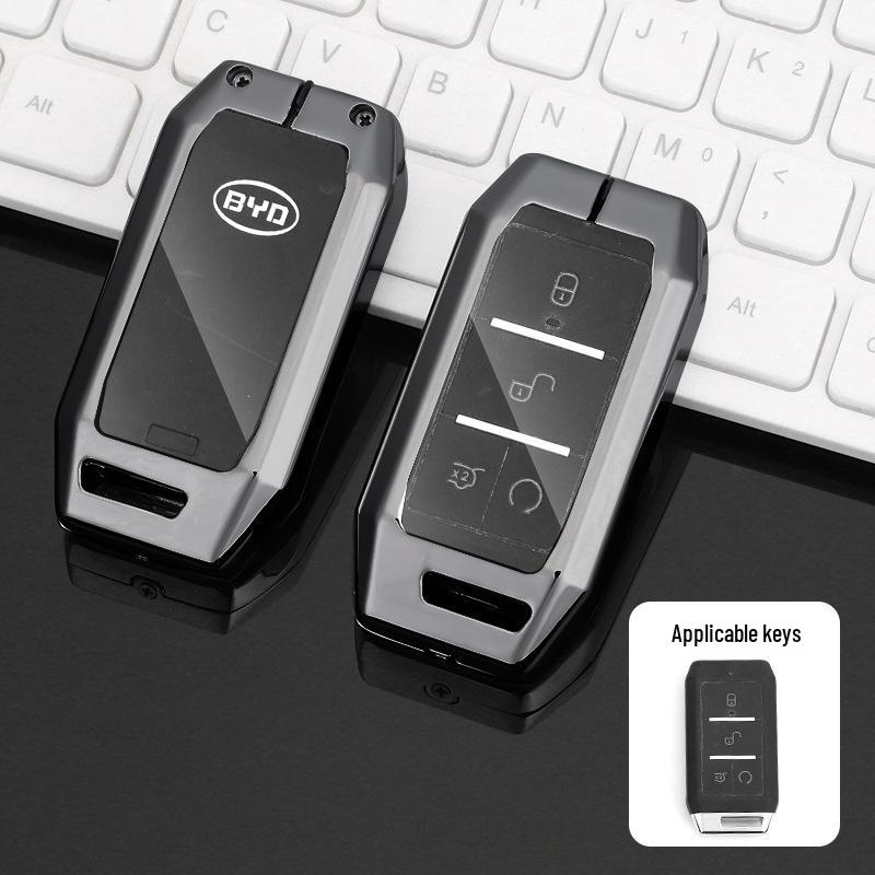BYD 16-18rychlostní taška Rui Key: Kovové pouzdro Ochranný kryt pro Sirui, Tang, Song, G5, G6, E5 Staré modely
