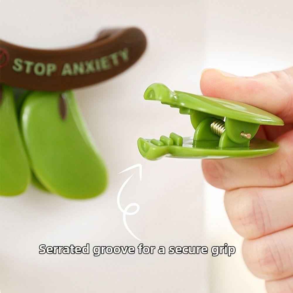 Food Sealing Clip Banana Fridge Magnet Plastic Bag Sealer Sealing Strip