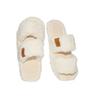 Open Mouth Hairy Slippers with Added Velvet Throughout The Year, Non Slip Indoor Cotton Slippers for Home Use