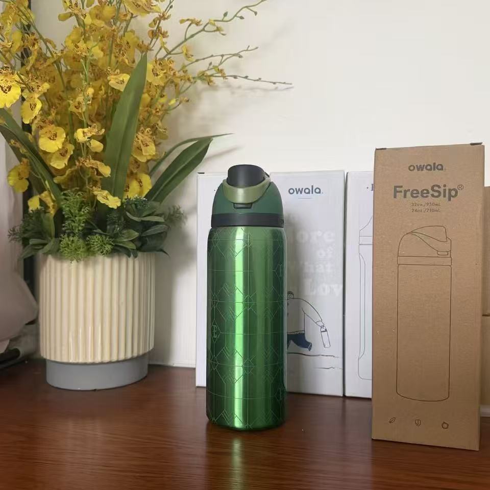 Owala 24oz 32oz Fruit Infuser Water Bottle Vacuum Double Wall 304 Stainless Steel Insulated Tumbler Outdoor Sports Sport Flip Lid