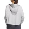 adidas Sonnenschutz Sport Lässig Locker Kapuzenjacke Damenjacken Hellgrau JI7596