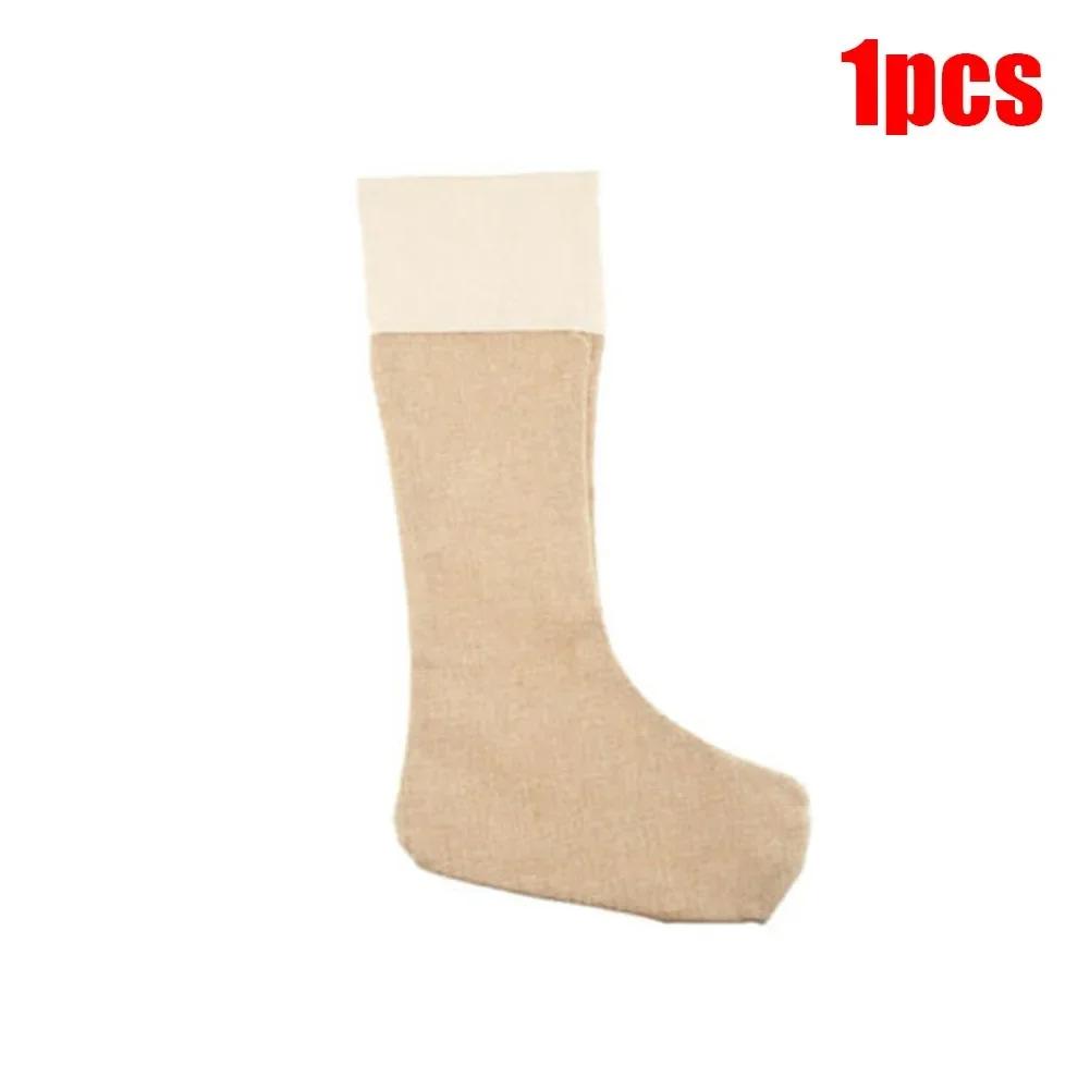 

Чулки Рождественский чулок из мешковины 1/3/6X 28 X 55x 18 см. Мешковина Мешковина Рождественский чулок Рождественский камин