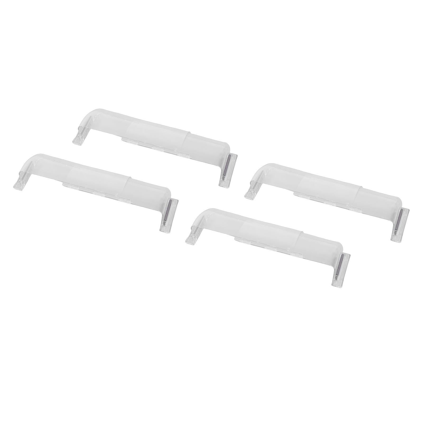 

4 Pcs Air Vent Deflector 9 15 Inch Adjustable Magnetic Vent Deflector for Ceiling Floor Wall