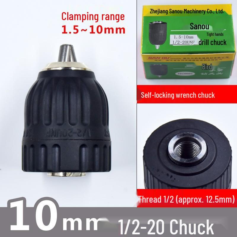 Three Gulls Drill Chuck Wrench: Light & Heavy Duty Hand and Bench Drill Press, 1-13mm.