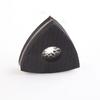 5 Pcs Triangular Black Sanding Disc Oscillating Multi-tool Hook and Loop Sanding Pads Fit for Most Quick Release Systems