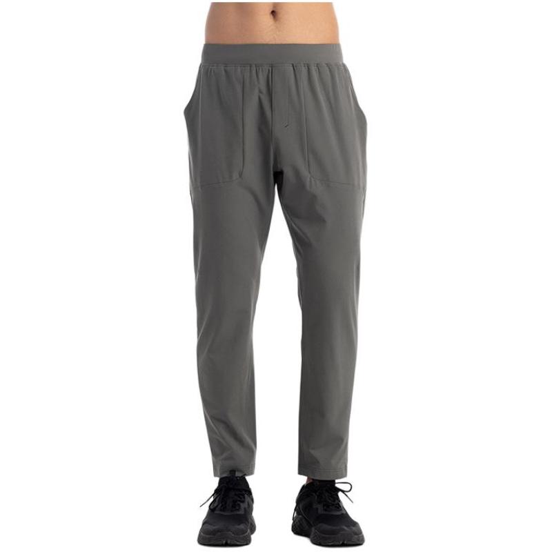 

DECATHLON FPA500 Solid Color Straight Thin Quick-Drying Gym Knitted Sweatpants Men s S