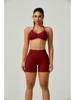 European Halter Neck Seamless Yoga Bra: Sexy, High Elasticity, Matte Finish, Beautiful Back Design