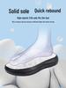 Velcro High-Top Cotton Snow Boots for Teens - Warm Winter Shoes for Older Kids
