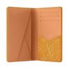 Louis Vuitton Pocket Organizer Monogram Heritage Coated Canvas Wallet Women's Saffron Yellow M26842